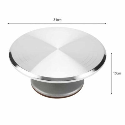 RVS Draaibaar taartplateau